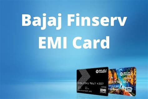 bajaj finserv emi card online phone