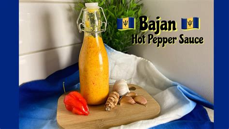 bajan hot pepper sauce recipe
