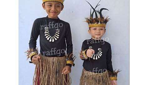 timikaunique! Pusat Oleh-Oleh Khas Papua: Jual Baju Adat Papua Anak Anak