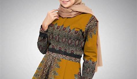Model Baju Tunik Batik Yardage | Desain blus, Model pakaian, Model baju