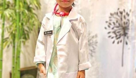 DOU~ kids costume occupation baju doktor kanak kanak Pakaian seragam