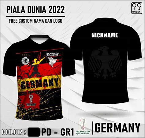 Jual Jersey Tim Nasional Jerman Germany Worldcup 2022 Az0693 Fourjersey  Indonesia|Shopee Indonesia