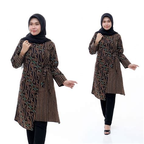 Tunik Batik / √ 30+ Model Tunik Batik (ELEGAN, MODERN, KERJA