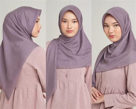Jilbab Yang Cocok Untuk Baju Warna Ungu Lavender