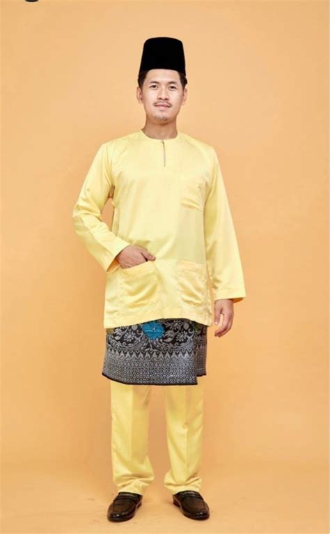 baju melayu teluk belanga johor