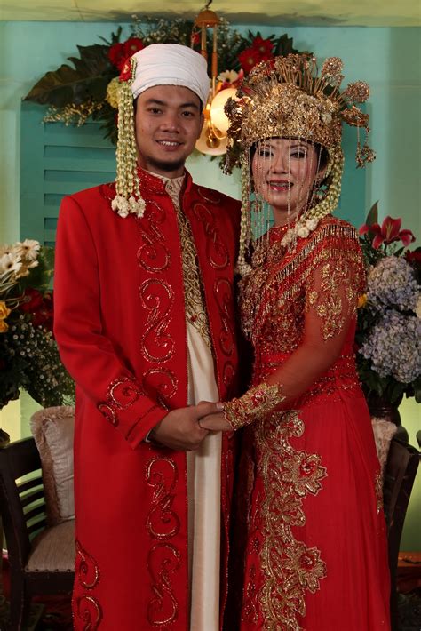 baju pengantin adat betawi