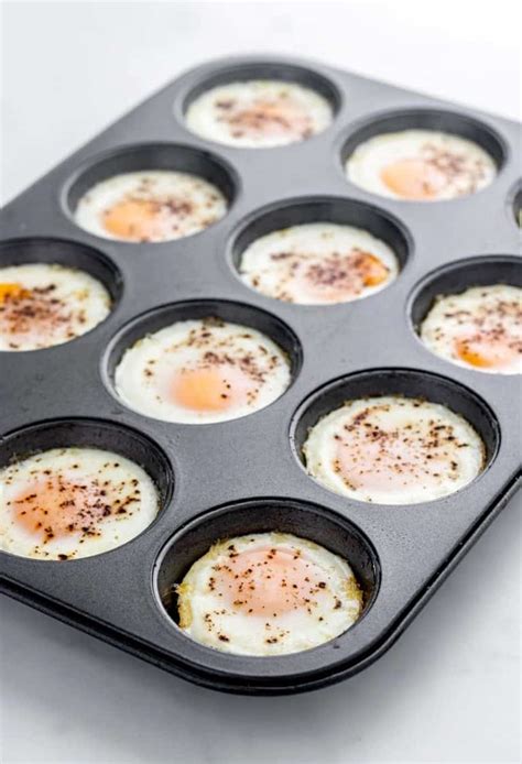 Bake Eggs In Muffin Tin In Shell