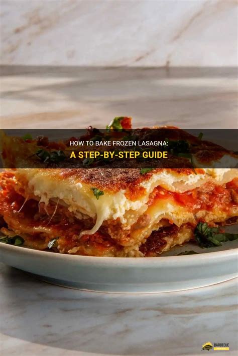 Bake Frozen Lasagna