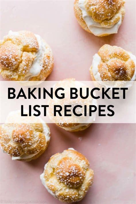 Bake Off Bucket List