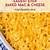 baked mac and cheese recipe without flour