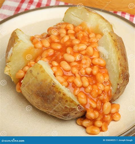Baked Beans And Jacket Potato