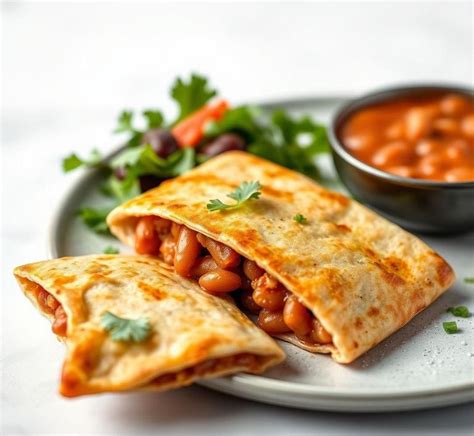 Baked Beans Quesadilla