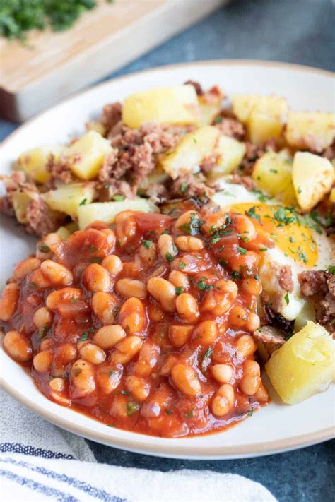 Baked Beans With Corned Beef