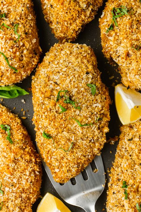 baked chicken recipes with bread crumbs