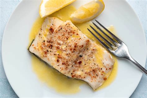 baked chilean sea bass fish