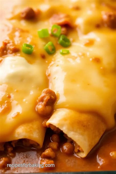 Baked Chili Enchiladas