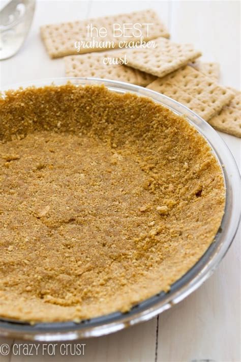 baked graham cracker pie crust