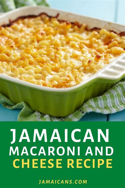 baked mac and cheese jamaican style