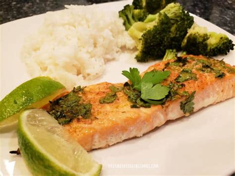 Baked Salmon Lime