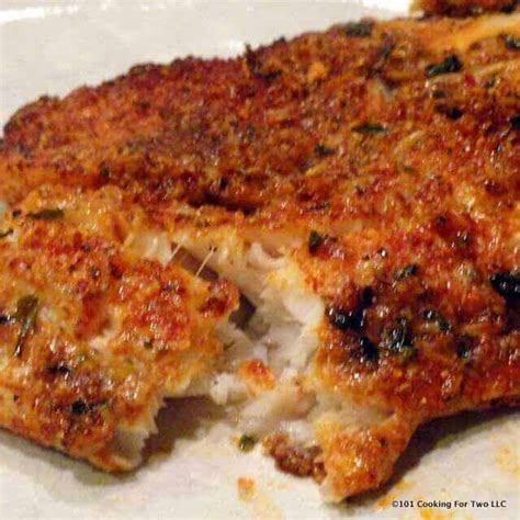 Baked Tilapia Crusted