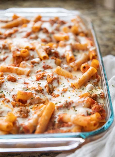 baked ziti for 10 people