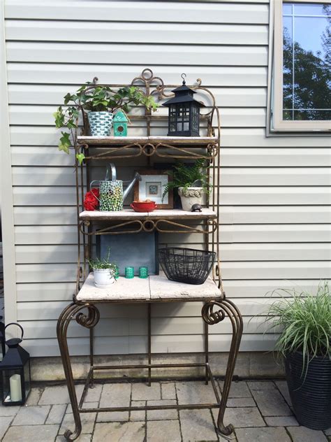 Looking for a baker's rack for the back porch! in 2019 Outdoor bakers