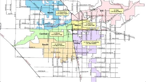 Bakersfield Zip Code Areas