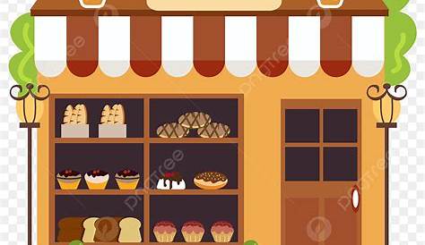 Bakery Storefront Clipart The Facade Of A Shop Stock Illustration Download