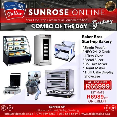 bakery equipment suppliers south africa