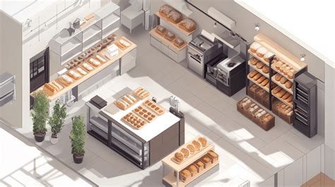 Bakery Kitchen Design Plan