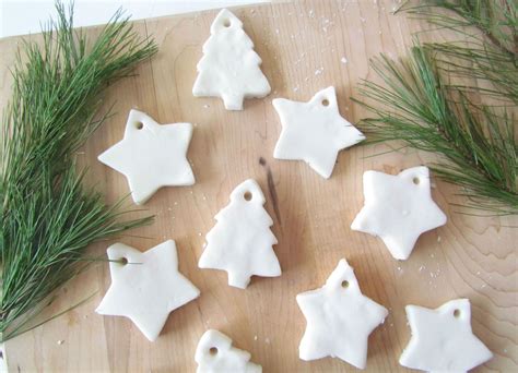 Baking Soda and Cornstarch Christmas Ornaments — SHEEP SHOP Diy