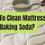 baking soda to clean mattress