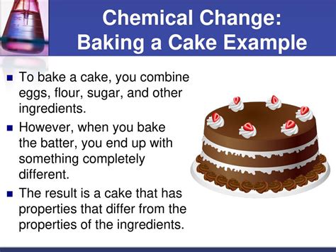 Baking A Cake Is An Example Of Physical Change