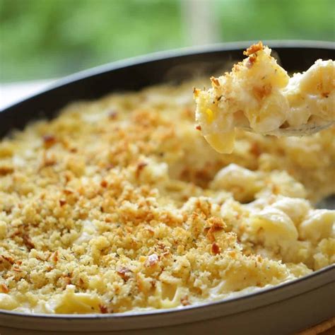 Baking Bread Crumbs Mac And Cheese