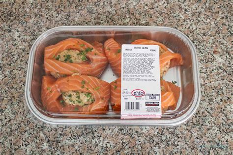 Baking Costco Stuffed Salmon