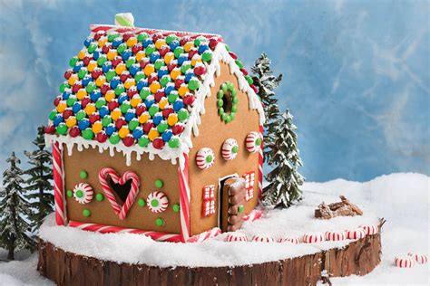 Baking Gingerbread House