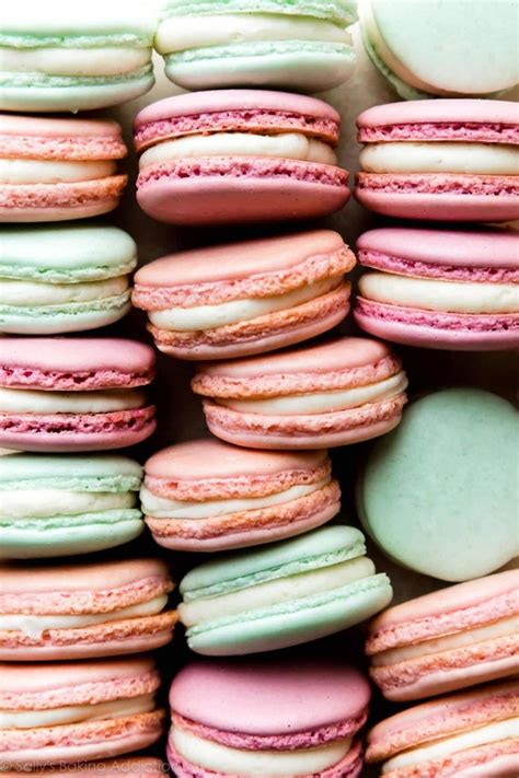 baking macarons