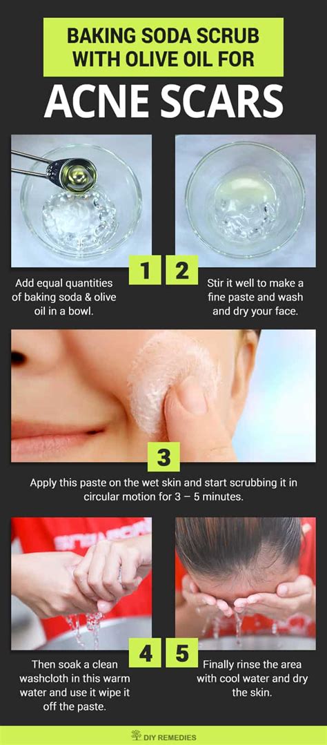 Baking Soda Can Remove Scars