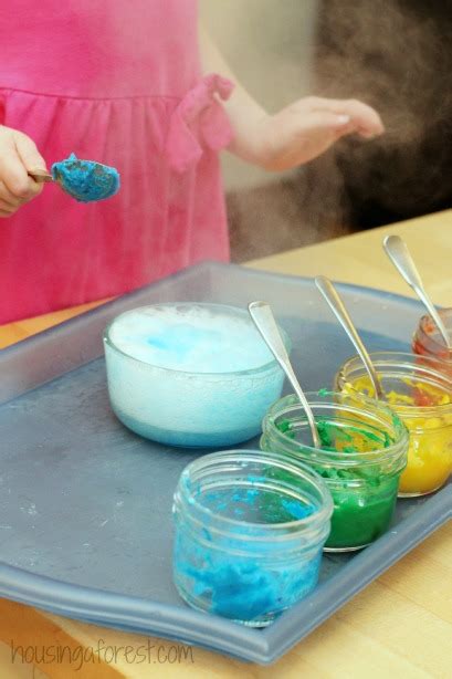 Baking Soda Paint Experiment