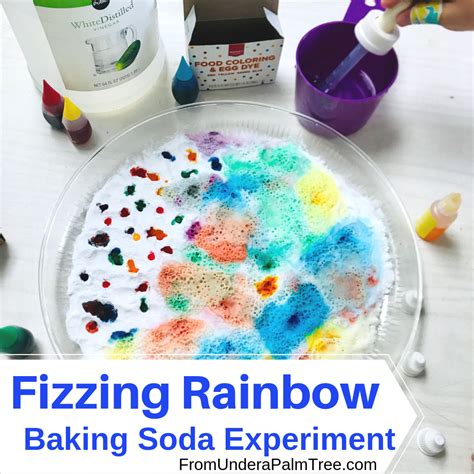 Baking Soda Rainbow Experiment