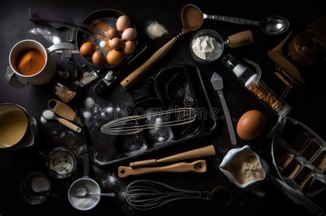 Baking Tools And Equipment Background