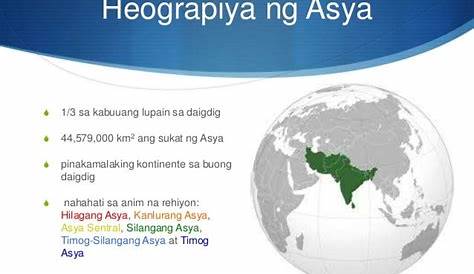 Bakit Mahalaga Ang Paghahating Heograpiko Ng Asya Sa Mga Rehiyon Sa