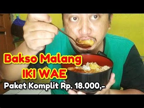 bakso malang iki wae