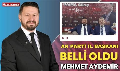 balıkesir akp il başkanı