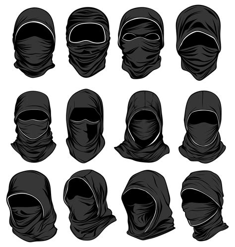 Balaclava Mask Vector