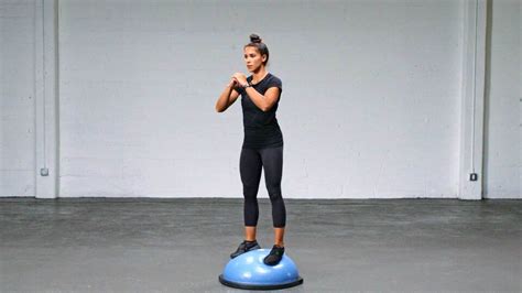 Balance Trainer Squat