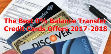 balance transfer credit card offers