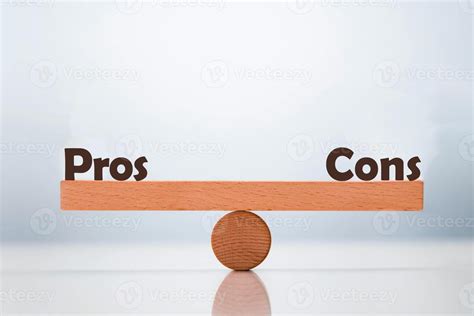 balancing pros and cons