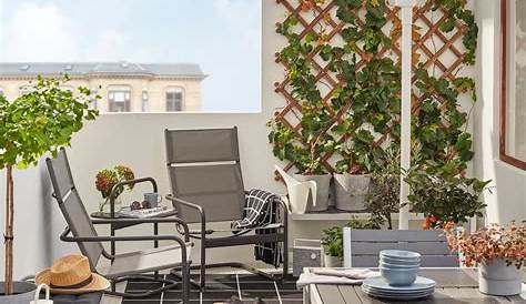 Inspiration for small outdoor spaces Balcony ideas IKEA