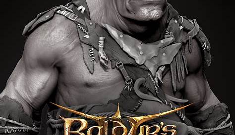 Baldur's Gate 3 Ogre Licks Drow Barbarian - Lump - Patch 7 - Gameplay